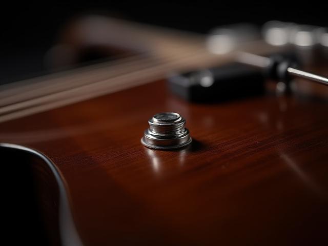 エレキ三味線に搭載された目立たないピックアップ